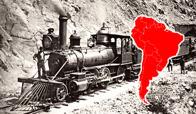El primer tren de Sudamérica nació como objeto de innovación a partir de la Primera Guerra Industrial. Foto: composición LR