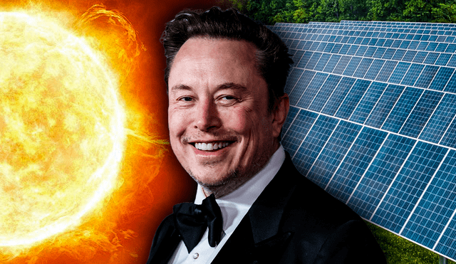 El megaproyecto de Elon Musk se centra en la construcción de una enorme planta fotovoltaica que, según sus estimaciones, podría abastecer las necesidades energéticas de Estados Unidos. Foto: Composición LR/AFP/Rtve/Immodo.