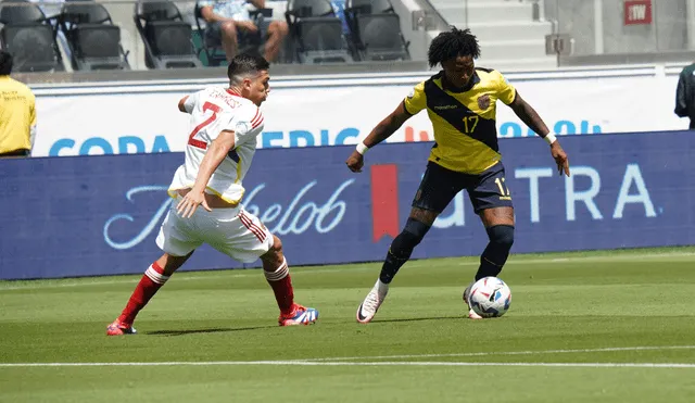 El resultado del juego de Venezuela vs. Ecuador terminó en remontada para la Vinotinto. Foto: Conmebol