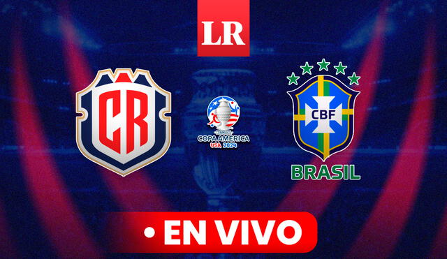 Costa Rica integra el Grupo D junto a Brasil, Paraguay y Colombia en esta Copa América 2024. Foto: composición LR