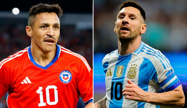 Chile y Argentina son parte del grupo A de la Copa América, junto con Perú y Canadá. Foto: Composición LR/AFP