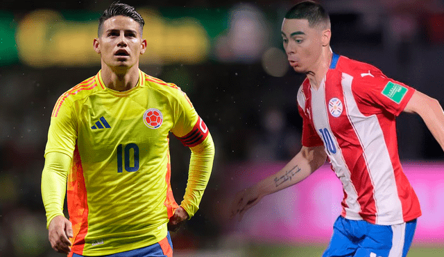 Colombia y Paraguay irán con todas sus figuras para asegurar tres puntos claves en su debut por la Copa América 2024. Foto: composición LR
