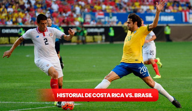 Costa Rica vs. Brasil se han enfrentado en 12 ocasiones a lo largo de la historia. Foto: AFP