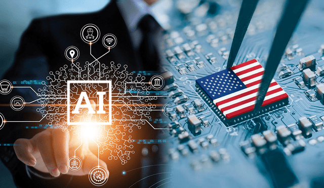 Estados Unidos es uno de los países pioneros en el desarrollo de la inteligencia artificial. Composición: LR
