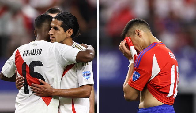 Perú está en una posición favorable tras el empate con Chile. Foto: composición LR/AFP