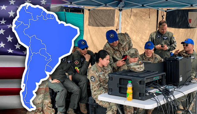 El ejercicio no solo se centra en la capacitación militar, sino también en la colaboración en proyectos humanitarios y de infraestructura que benefician a las comunidades locales. Foto: Composición LR/Fuerza Aérea Colombiana.