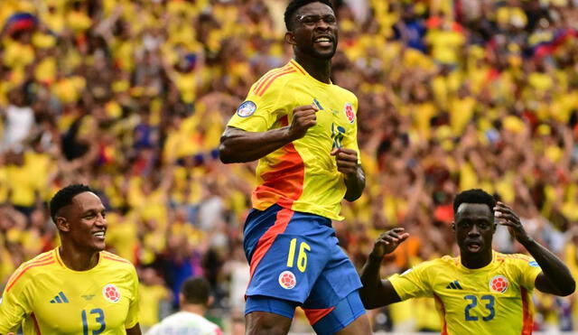 Colombia derrotó 2-1 a Paraguay en su debut por la Copa América 2024. Foto: AFP