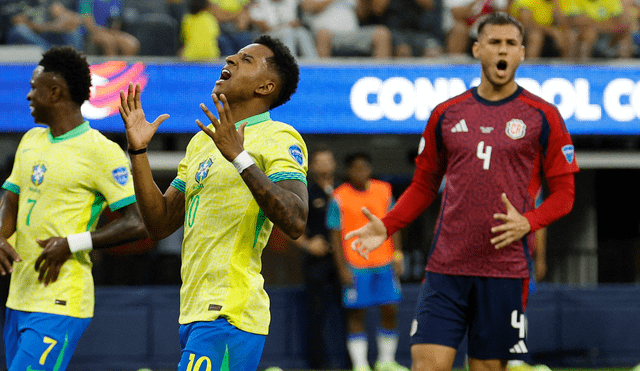 La selección brasileña es una de las favoritas en la Copa América 2024. Foto: AFP