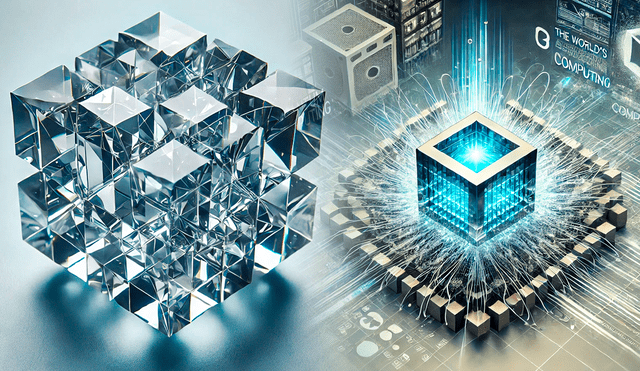 De acuerdo a los investigadores a cargo, esta producción facilitará la construcción de cúbit de alto rendimiento, componente fundamental en la informática cuántica. Foto: Composición LR/IA/La República.