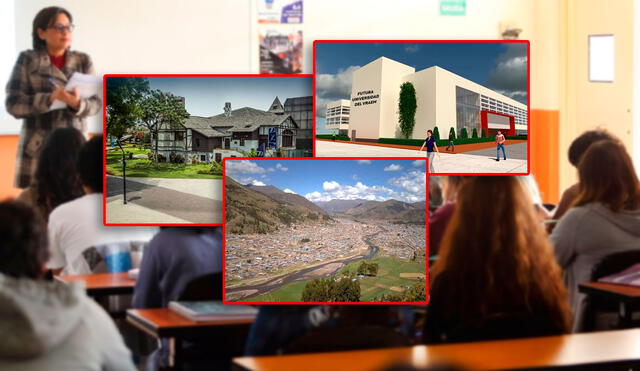 Las universidades que se construirán en Cusco ofrecerán la carrera de Medicina Humana. Foto: composición LR/Andina
