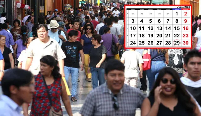 Los feriados calendarios permiten al trabajador el cobro de triple salario cuando le toca laborar ese día. Foto: composición LR/Andina