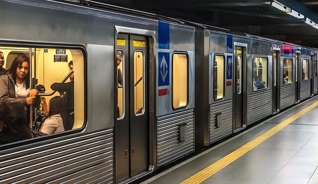 El metro de Sao Paulo, uno de los más grandes de la región. Foto vía: ZAP imoveis