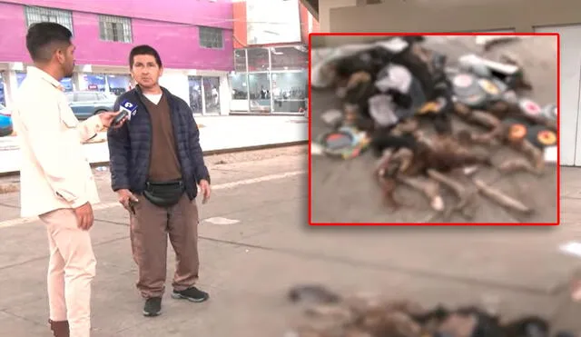 Un caso similar se registró en marzo de este año en la av. Jorge Basadre. Foto: composición LR/Panamericana TV.