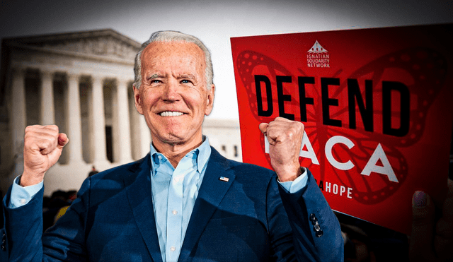 El pasado 18 de junio, Joe Biden anunció dos nuevas políticas de migración que beneficiaría a los 'Dreamers'. Foto: Composición LR | CNN | EFE