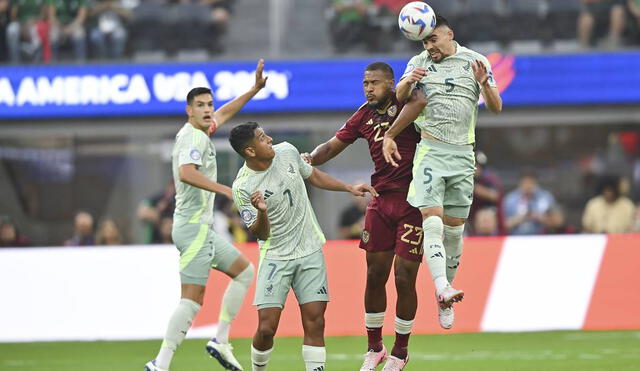 México y Venezuela se enfrentaron por la fecha 2 de la Copa América. Foto: Selección Nacional