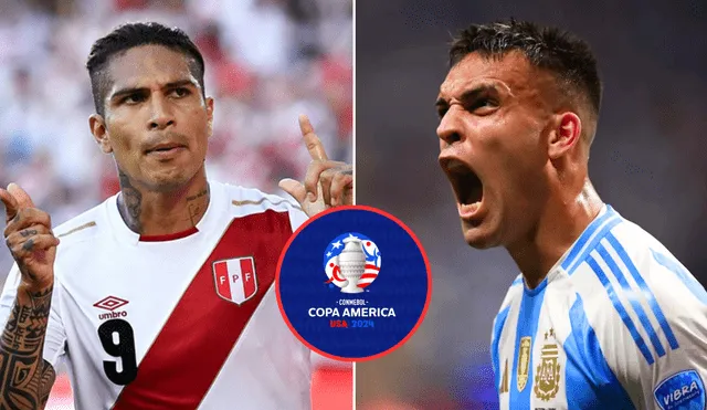 Perú y Argentina se verán las caras este sábado 29 a las 7:00 p.m. Foto: composición LR (Movistar Deportes/Getty Images).