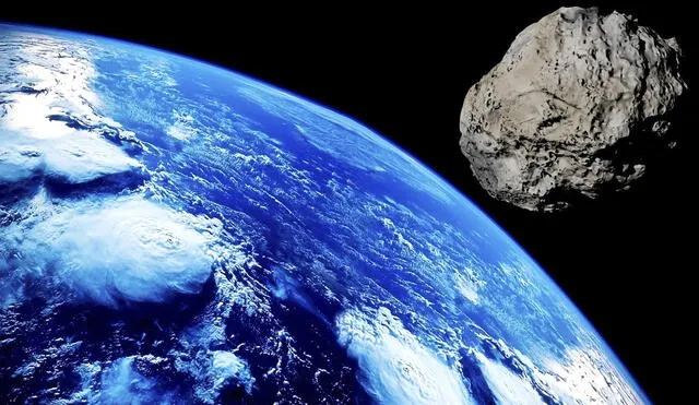 El asteroide 415029, o 2011 UL21, viajará a una distancia 17 veces superior a la de la Tierra con la Luna. Foto: difusión