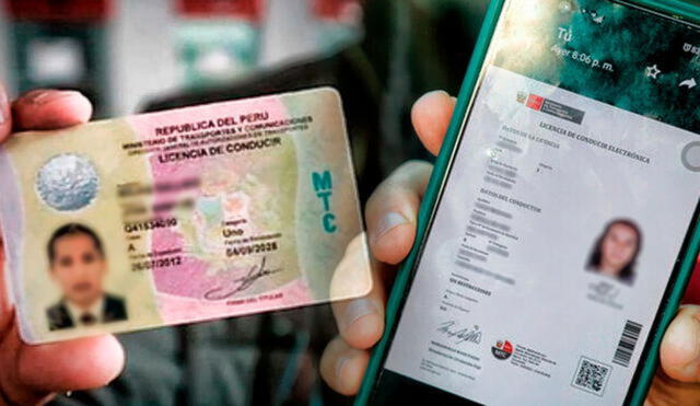 La licencia de conducir es entregada por el MTC. Foto: Andina