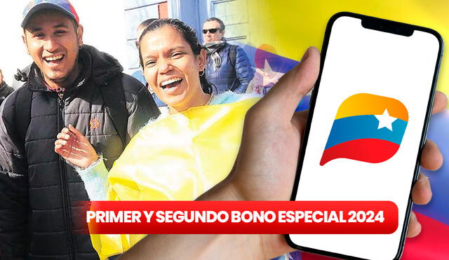 Estos son los Bonos Especiales de hoy 30 de junio de 2024 en Venezuela. Foto: composición LR/Bono de Carabobo/Bono Amor por la Patria.