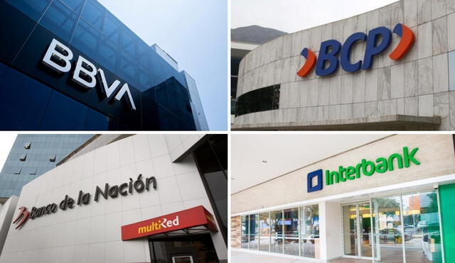 La mayoría de bancos no atenderá en sus agencias este sábado 29 de junio. Foto: composición LR/Andina