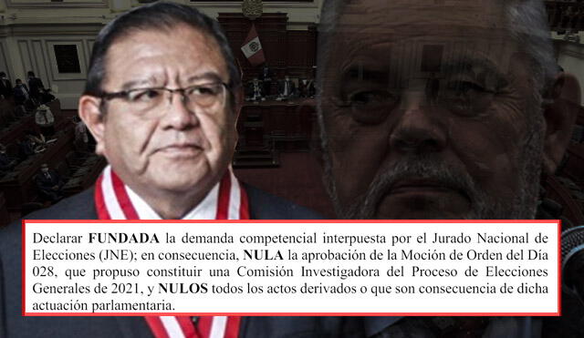 Jorge Salas recuerda esta sentencia del TC sobre la comisión de Montoya: fue declarada nula junto con todos los actos. (Foto composición: La República)