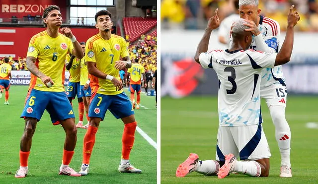 Revisa las incidencias de Costa Rica vs. Colombia en el segundo tiempo de acciones. Foto: composición LR / Conmebol