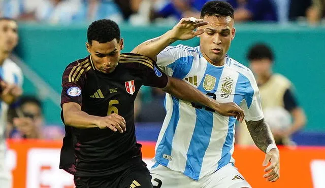 Perú está obligado a ganarle a Argentina para tentar la clasificación a cuartos de final de esta Copa América. Foto: FPF