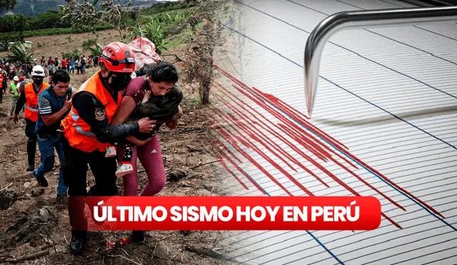 Este fue el último sismo en el Perú. Foto: composición LR