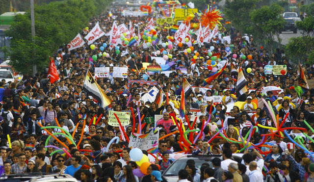 La marcha del 2023 fue una de las más grandes de la historia de Lima. Foto: Archivo La República.