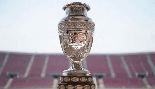 Trofeo de la Copa América. Foto: difusión