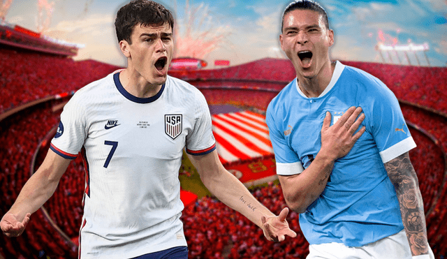 El arrowhead stadium será testigo de un importante duelo entre la selección de Estados Unidos y Uruguay por la última fecha de la Copa América 2024. Foto: composición LR/Fox Sports.