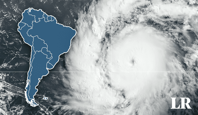 Beryl se fortaleció rápidamente hasta convertirse en un huracán de categoría 3 con vientos máximos sostenidos de 185 km/h (115 mph). Foto: composición de Fabrizio Oviedo/LR/NHC/Freepik.