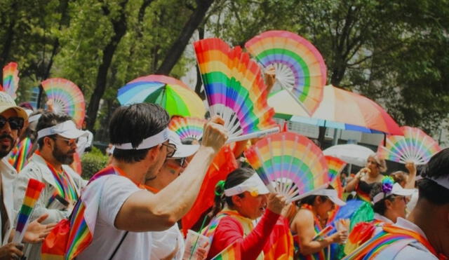 Marcha del Orgullo LGBTQ+ Pride 2024 en la Ciudad de México. Foto: composición LR