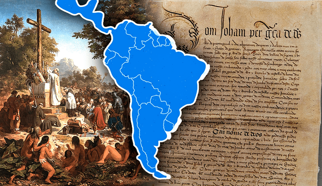 En este país de  América Latina no se habla español debido al Tratado de Tordesillas firmado en 1494. Foto: Composición LR/La Razón/Wikimedia Commons.