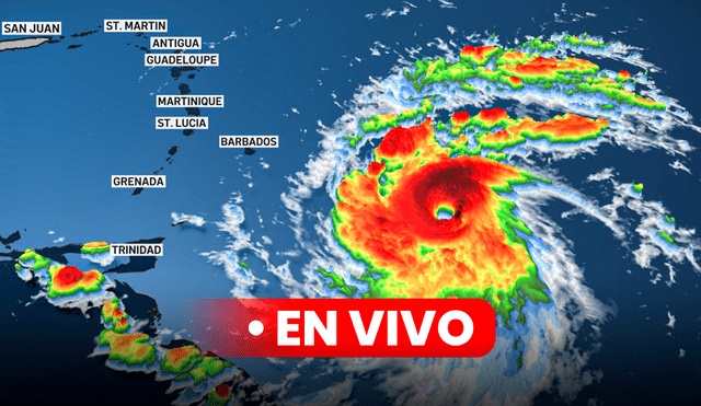Beryl es el primer huracán en 2024 y se formó cerca de Venezuela y Guyana. Foto: Telemundo/NHC