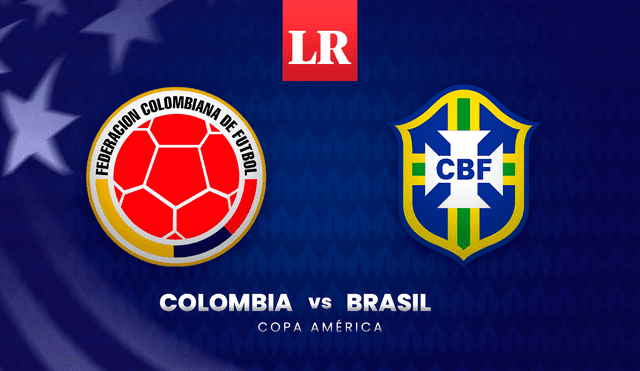Colombia vs. Brasil se miden en el Levi's Stadium de California. Foto: composición GLR.