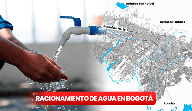 El racionamiento de agua en Bogotá se realizará hasta el 17 de julio, según el Acueducto de Bogotá. Foto: composición LR/ X/Raúl Zamora Villalobos