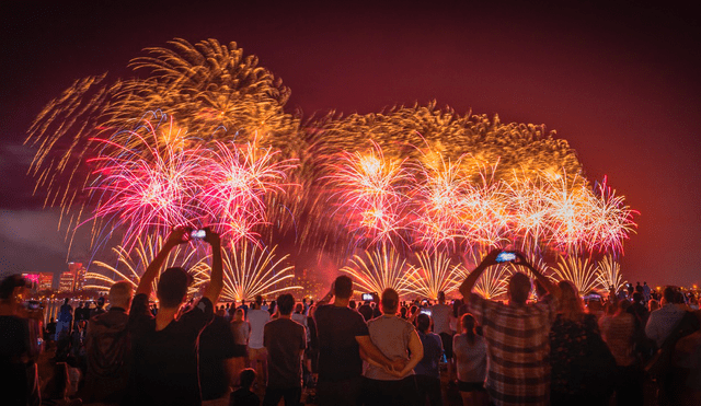 La celebración con fuegos artificiales es una tradición durante el 4 de julio en Estados Unidos. Foto: North Dallas