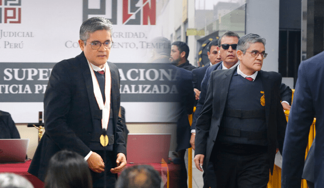 Domingo Pérez señaló que la semana pasada tuvo una amenaza contra su integridad. | Foto: Carlos Felix/ Composición La República.