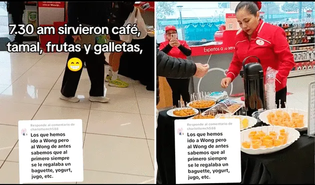 Los usuarios en las redes sociales aplaudieron la iniciativa del supermercado para captar clientes. Foto: composición LR/TikTok
