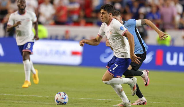 Estados Unidos debía ganarle a Uruguay para no quedar eliminado de la Copa América, pero no pudo ni siquiera empatar. Foto: USMNT