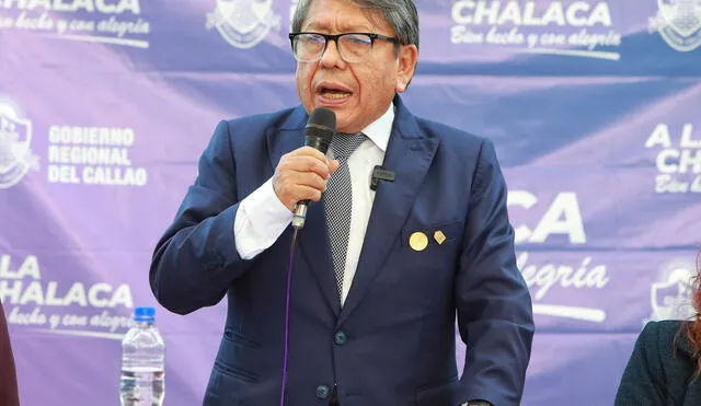 Ciro Castillo Rojo., gobernador del Callao.