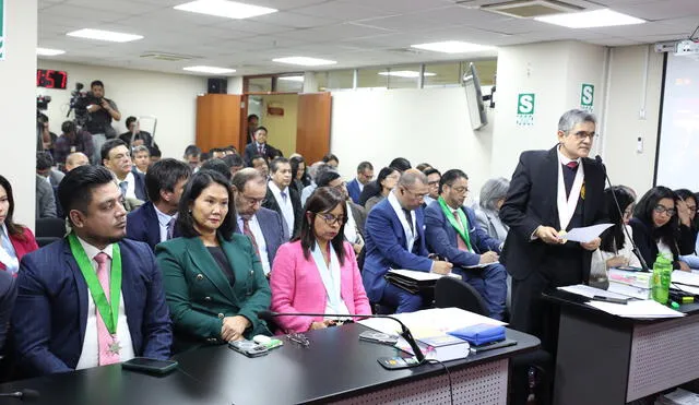 Juicio del caso Cócteles: José Domingo Pérez, Keiko Fujimori y Giuliana Loza