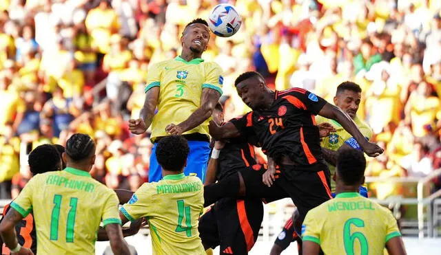 Brasil se enfrentará a Uruguay y Colombia a Panamá en los cuartos de final de la Copa América 2024. Foto: AFP