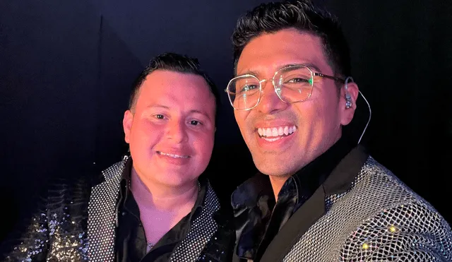 Edu Lecca y Christian Yaipén formaron equipo en 'La voz Perú'. Foto: Instagram/Edu Lecca