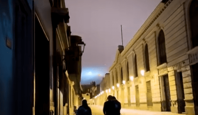 La Defensoría detectó al menos 6 puntos críticos de falta de iluminación en el centro histórico de Lima  Foto: Defensoría del Pueblo