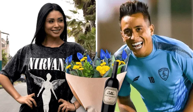 Pamela Franco recibió rosas azules por parte de Christian Cueva, según 'América Hoy'. Foto: composición LR/Instagram Pamela Franco/Instagram Christian Cueva/Canva