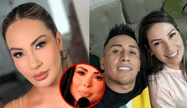 Pamela López y Christian Cueva se casaron en el 2019. Foto: Composición LR/Pamela López/Instagram/Captura América TV