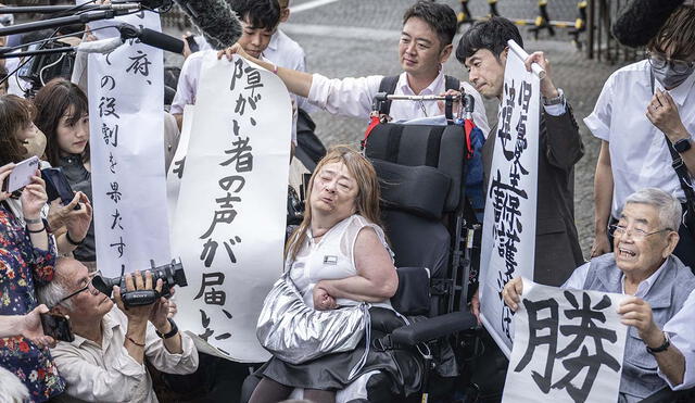 El Tribunal Supremo de Japón dictaminó el 3 de julio que una antigua ley de eugenesia, en virtud de la cual se esterilizó a la fuerza a unas 16.500 personas entre 1948 y 1996. Foto: AFP