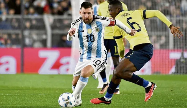 Argentina y Ecuador arrancan en los cuartos de final de la Copa América. Foto: Difusión